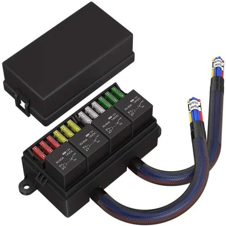12V Pre-Wired Fuse Relay Box